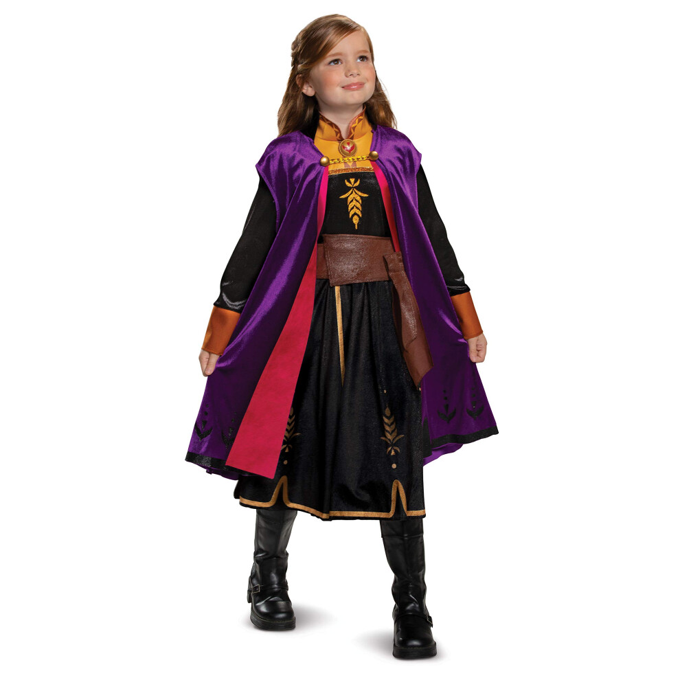 Déguisement d'Halloween de luxe pour fille Disney Anna Frozen 2 taille S