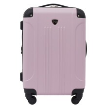 Travelers Club Chicago Hardside erweiterbares Spinnergepck Lila 20"" Handgepck