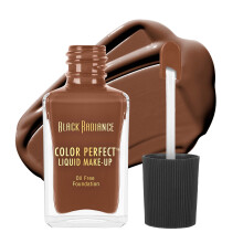 Black Radiance, Color Perfect, Mattierende Flüssiggrundierung, 8415 Cocoa Bean, 1 fl oz (30 ml)
