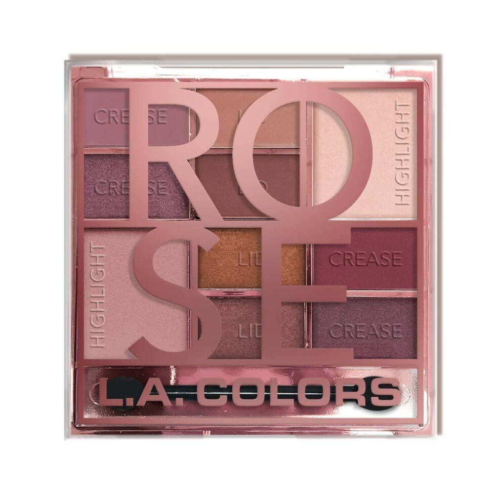 Susanposnick Colores L.a. Colors Color Block Eyeshadow Palette Rose