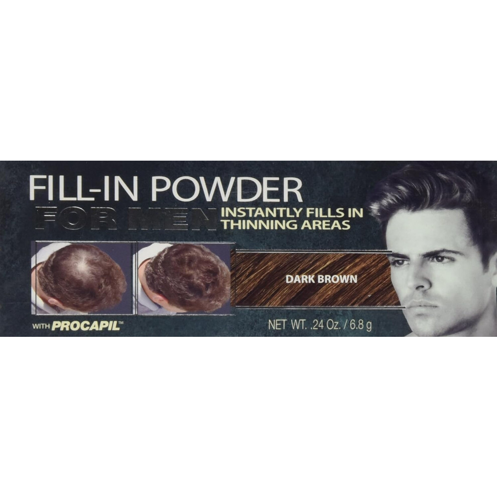 LISA RACHEL Cyg Fill in Powder Men  Dark Brown-image-OPC-PFNPXP7-NEW