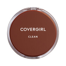 Base em Pó Compacto Covergirl Clean, 125 Buff Beige, 0.39 Fl Oz