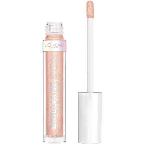 L'Oreal Paris Brilliant Eyes Σκιά Ματιών Υγρού Σατινέ, Μακράς Διαρκείας, Ανθεκτική σε Ρυτίδες 1