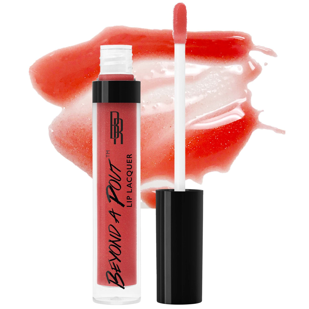 Black Radiance Beyond A Pout Lip Lacquer Lip Gloss Hot Sauce
