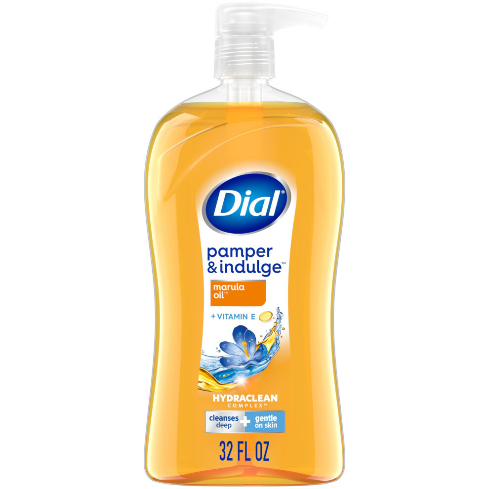 Dial Body Wash  Pamper & Indulge Marula Oil  32 fl oz
