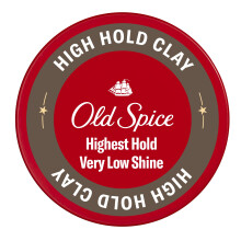 Old Spice Argilă de coafare pentru păr pentru bărbați – Fixare maximă, luciu foarte redus, 63 g