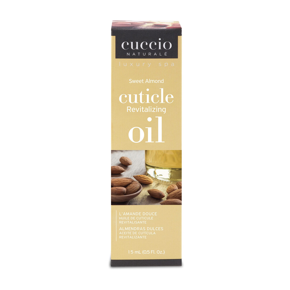Cuccio Yellow Naturale Sweet Almond Cuticle Oil 15Ml