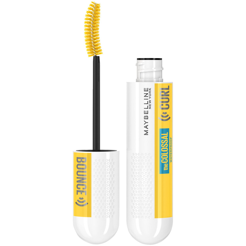 Maybelline Volum' Express Colossal Curl Bounce Waterproof Curling Mascara  Brownish Black  1 Count