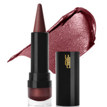 Black Radiance Metalicious Metallic Lippenstift Lip Sculptor Lava Chrome (Burgund)
