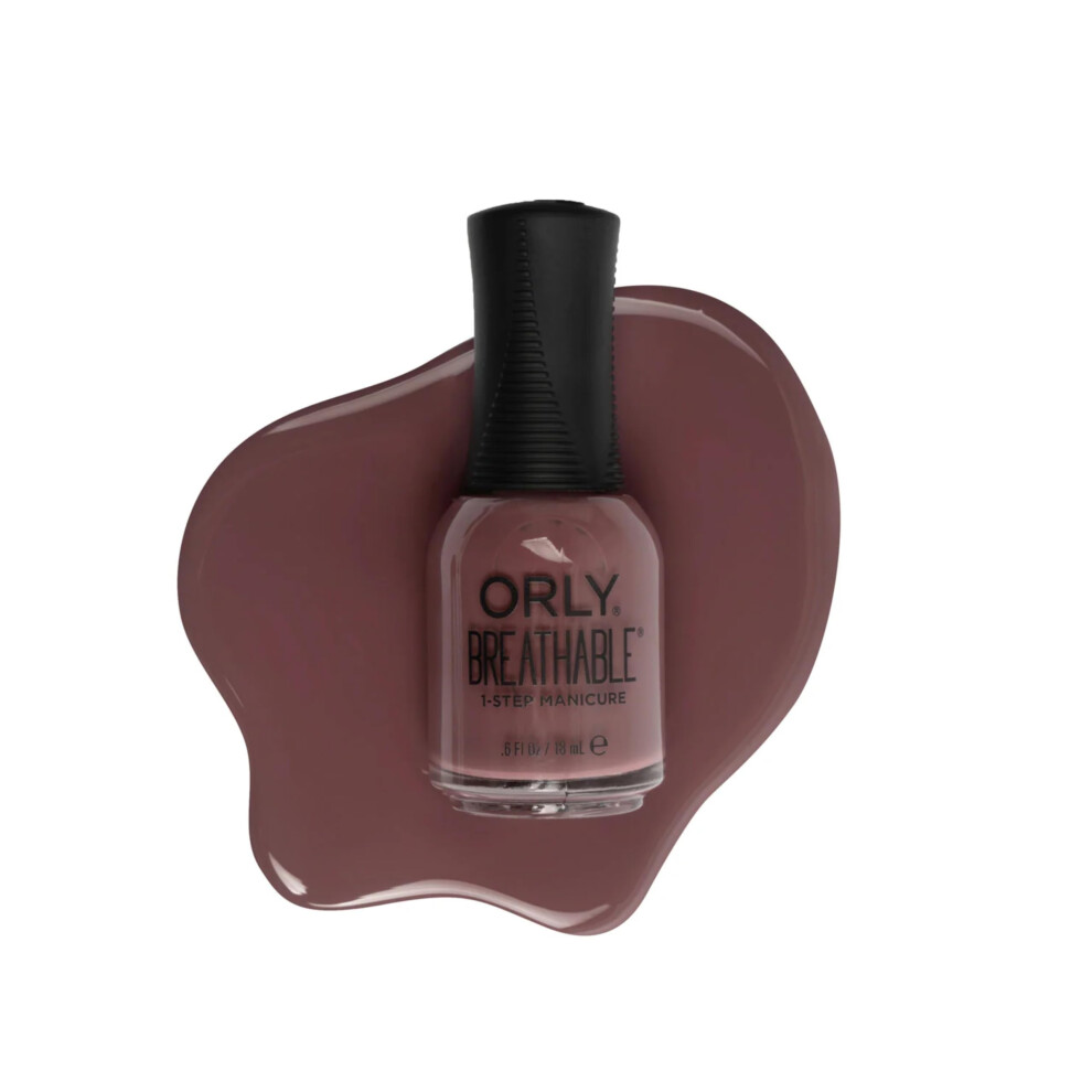 Vernis ? Ongles Respirant Orly Loose Threads Collection | Nuances Poudr?Es Pour L'automne Et L'hiver Ouais, Pour Sherpa, 0,6 Fl Oz-image