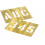 Stencil Set-Letter/Nummer 4"""" Srgarz 45db. 2