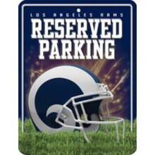 212 Main PSM3003 8 x 11 in. Los Angeles Rams Metal Parking Sign