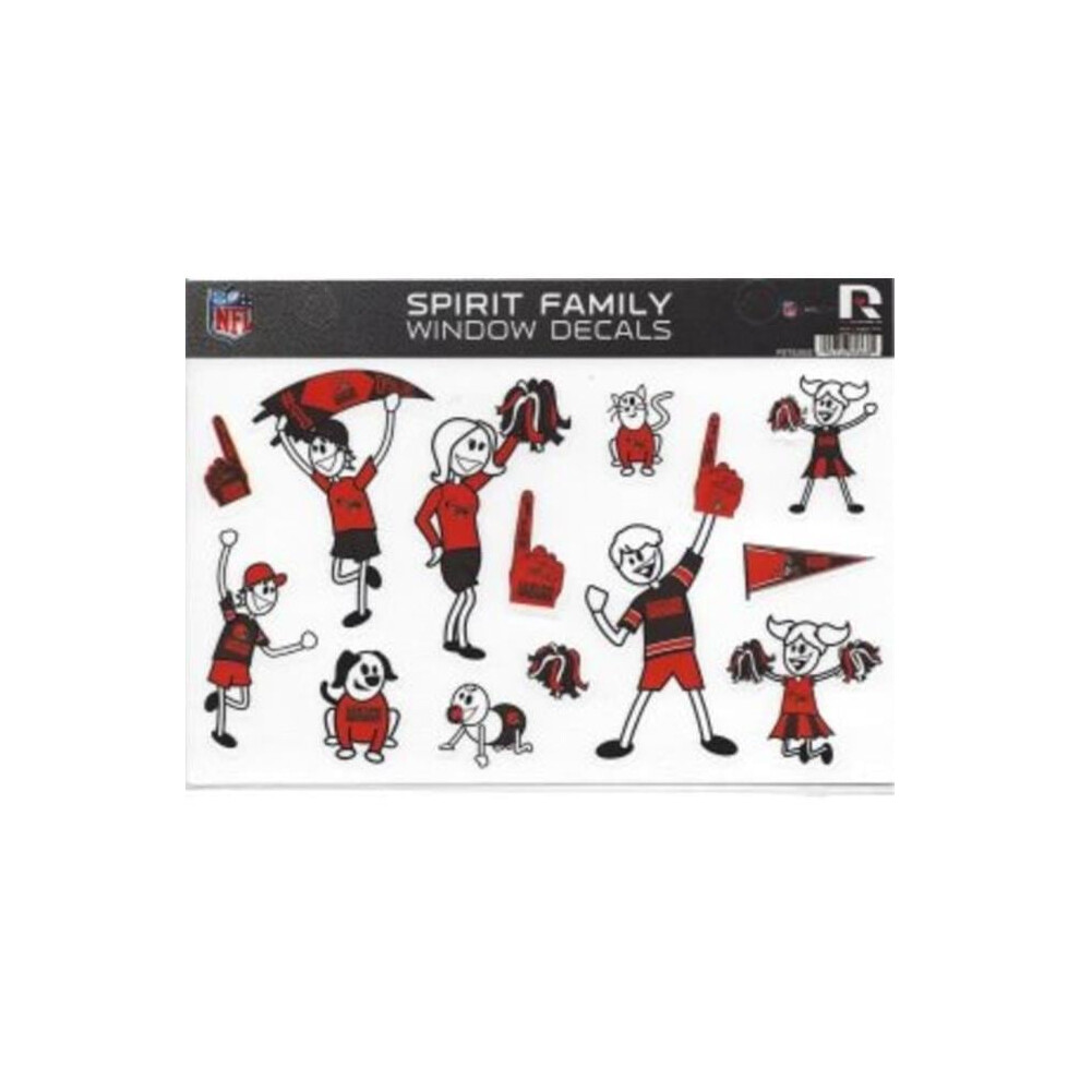 212 Main Fsts2802 8 X 6 In. Cleveland Browns Family Spirit Decal Set 094746858681