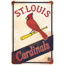 212 Main MC80072 8 x 12 in. St. Louis Cardinals Retro Parking Sign