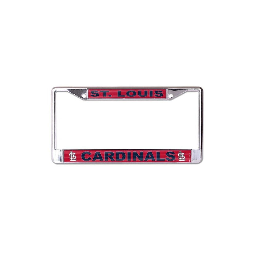 212 Main Wcf0718221 St. Louis Cardinals Laser Chrome License Plate Frame 606524071825