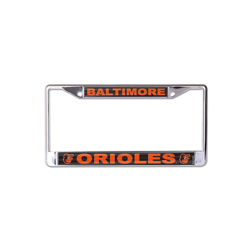 212 Main Wcf0719221 Baltimore Orioles Laser Chrome License Plate Frame 606524071924