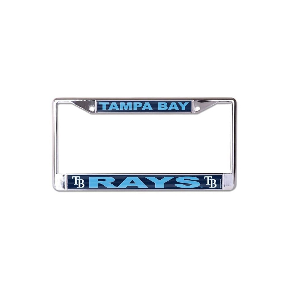 212 Main Wcf0719721 Tampa Bay Rays Laser Chrome License Plate Frame 606524071979