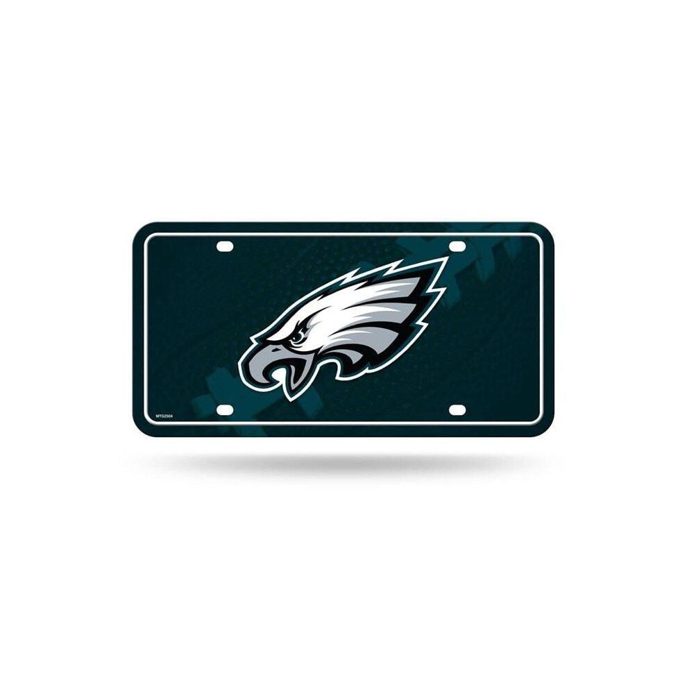 212 Main Mtg2504 6 X 12 In. Philadelphia Eagles Metal License Plate 611407459324