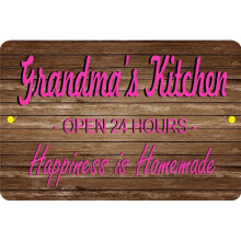 212 Main LPO7432 8 x 12 in. Grandmas Kitchen Parking Sign