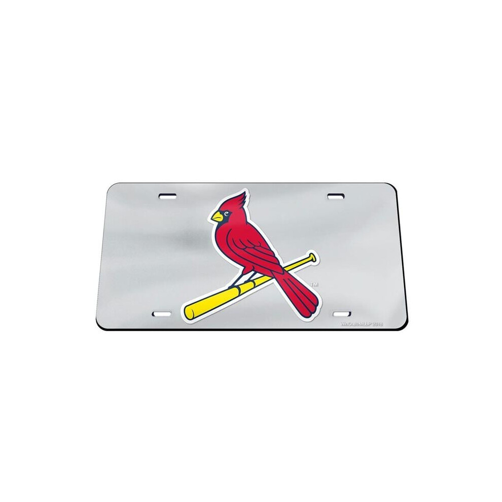 212 Main Wcs48645117 6 X 12 In. St. Louis Cardinals Laser License Plate 032085486455