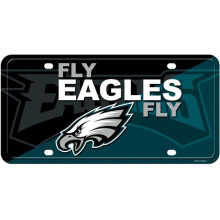 212 Main MTG112751C 6 x 12 ft. Philadelphia Eagles Fly Eagles Fly Metal License Plate