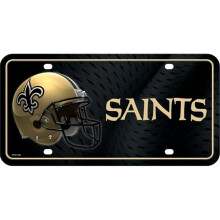 212 Main MTG1304 6 x 12 in. Orleans Saints Metal license Plate