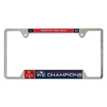 212 Main WC06676103 6 x 12 in. Boston Red Sox World Series Champs 2018 Metal License Plate Frame