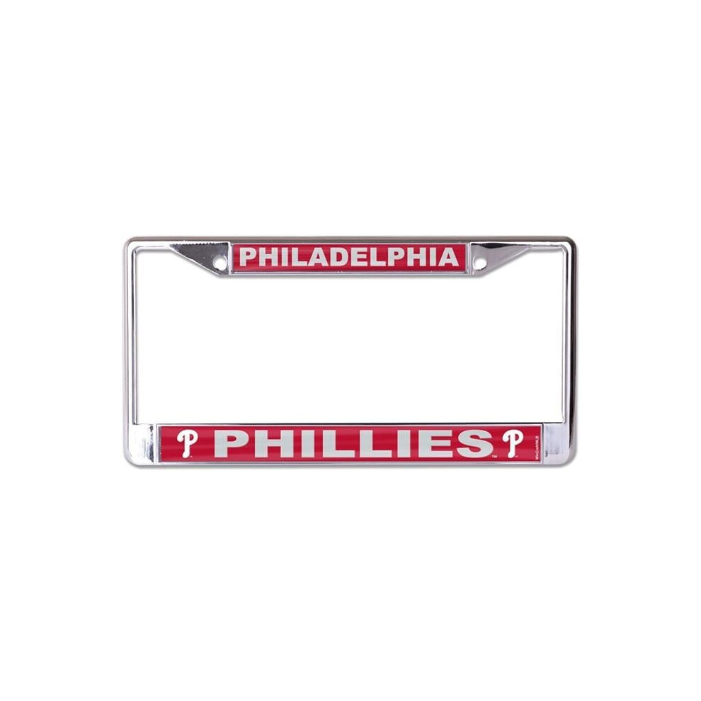 212 Main Wcf0719421 Philadelphia Phillies Laser Chrome License Plate Frame 606524071948