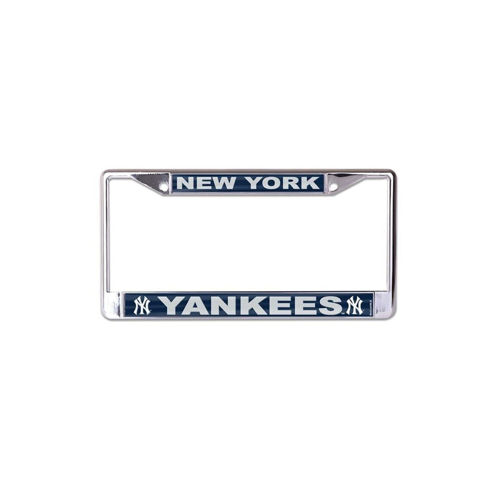 212 Main Wcf0720421 York Yankees Laser Chrome License Plate Frame 606524072044