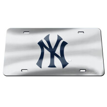 212 Main WCS63716 6 x 12 in. York Yankees Laser License Plate