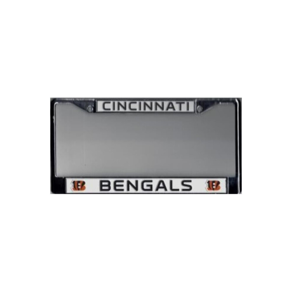 212 Main Fc3203 Cincinnati Bengals Chrome License Plate Frame 767345213020