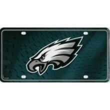 212 Main MTG2502 6 x 12 ft. Philadelphia Eagles Metal License Plate