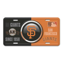 212 Main SLS43241 6 x 12 in. San Francisco Giants Metal License Plate