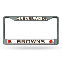 212 Main FC2804 Cleveland Browns Chrome License Plate Frame