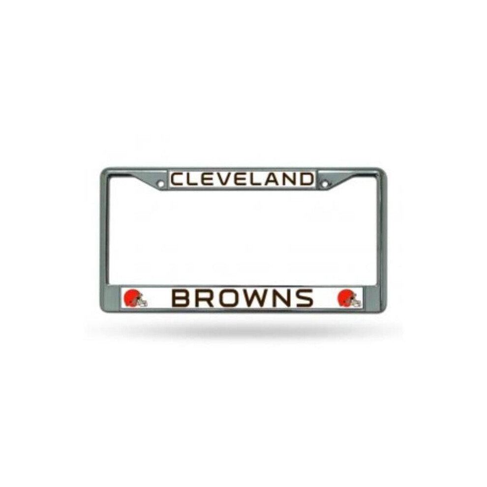 212 Main Fc2804 Cleveland Browns Chrome License Plate Frame 094746903183
