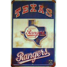 212 Main MC80077 8 x 11 in. Texas Rangers Retro Parking Sign
