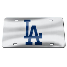 212 Main WCS65805 6 x 12 in. Los Angeles Dodgers Laser License Plate