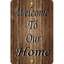 212 Main LPO7431 8 x 12 in. Welcome to Our Home Parking Sign