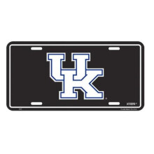 212 Main 2840 6 x 12 in. Kentucky Wildcats Metal License Plate