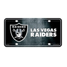 212 Main MTG1760LV 6 x 12 in. Las Vegas Raiders Metal License Plate