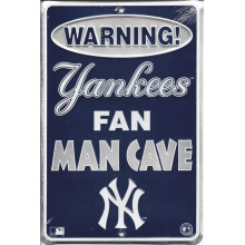 212 Main SP80048 8 x 11 in. York Yankees Man Cave Metal Parking Sign