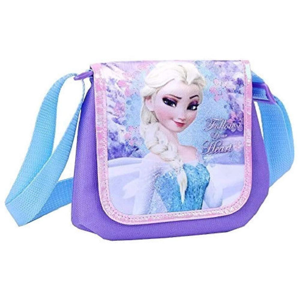 Disney's Frozen Elsa """"Follow Your Heart"""" Crossbody Bag