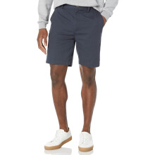 Pantaloncini Amazon Essentials Classic-Fit da uomo da 9"" blu navy 42