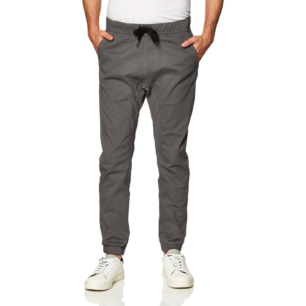 Southpole mens Big and Tall Basic Stretch Twill Jogger Casual Pants  D