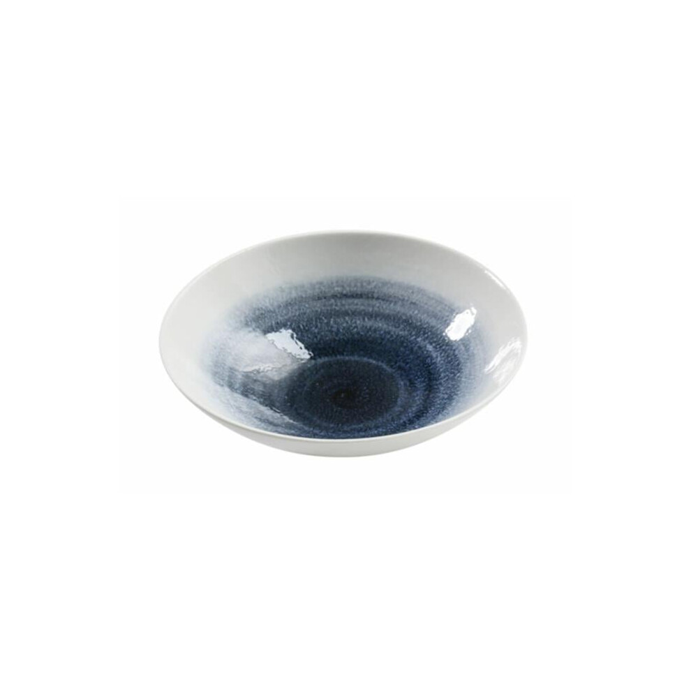 Yanco UN-606 17 oz Universe Chinaware 6.75 x 2.25 in. Salad & Soup Bowl - White & Blue-image-OPC-PGHF2HT-NEW