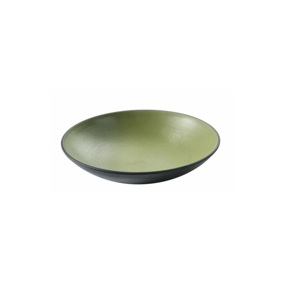 Yanco BM-307GR 12 oz Birmingham Melamine 7.50 x 11.50 in. Soup Bowl - Gray & Green-image-OPC-PGHF2K6-NEW