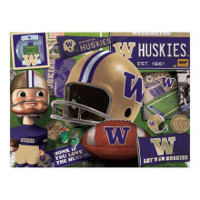YouTheFan NCAA Washington Huskies Día de Juego en el Zoológico Puzzle de 500 piezas