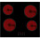 electriQ 60cm 4 Zone Touch Control Ceramic Hob 1