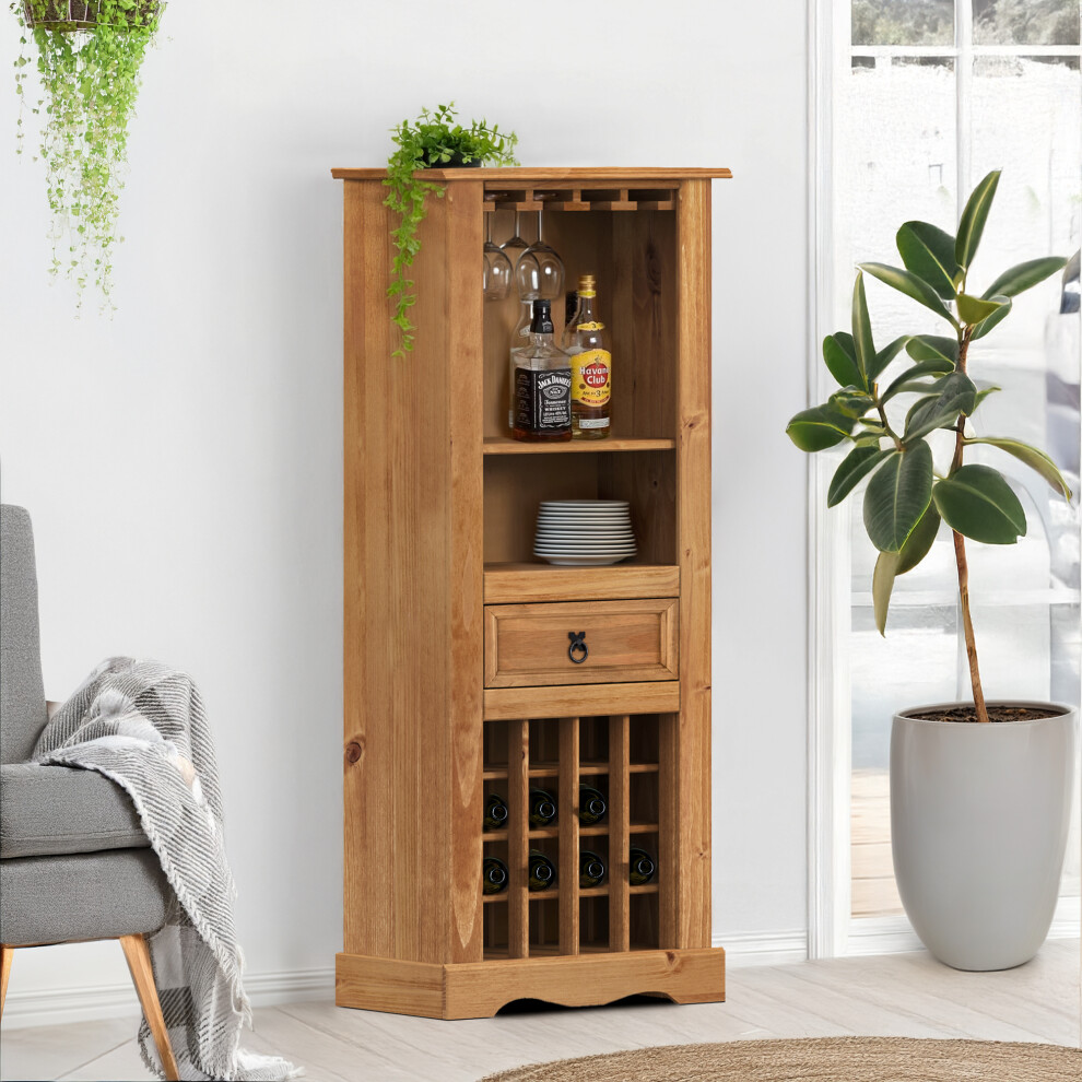 Corona Wine Rack Solid pine furniture