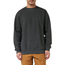 carhartt mens Midweight crewneck Sweatshirt carbon Heather XX-Large US